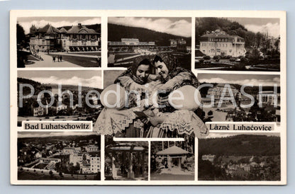 Postcard LÁZNĚ LUHAČOVICE - COLLAGE (ST6517)