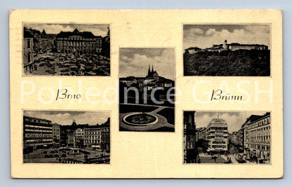 Postcard BRNO - COLLAGE (ST6521)