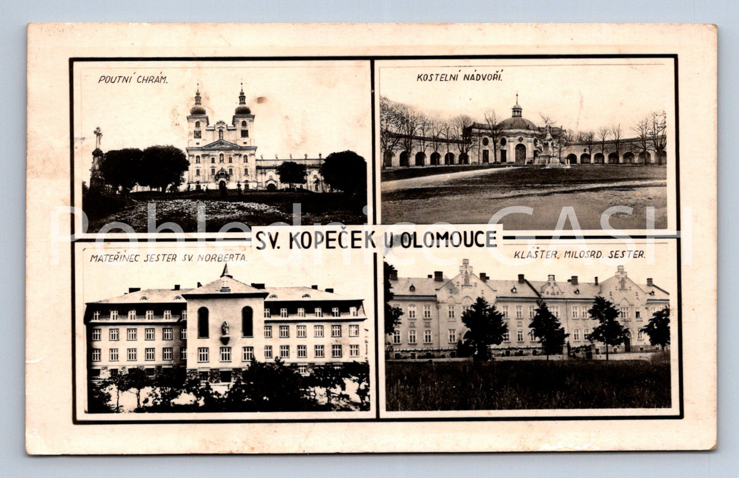 Postcard HOLY HILL NEAR OLOMOUC - COLLAGE (ST6523)