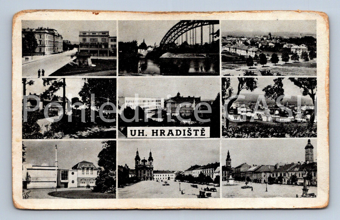 Postcard HUNGARIAN FORTRESS - COLLAGE (ST6524)