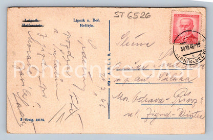 Postcard LIPNIK N. BEČVOU - HELŠTÝN - COLLAGE (ST6526)