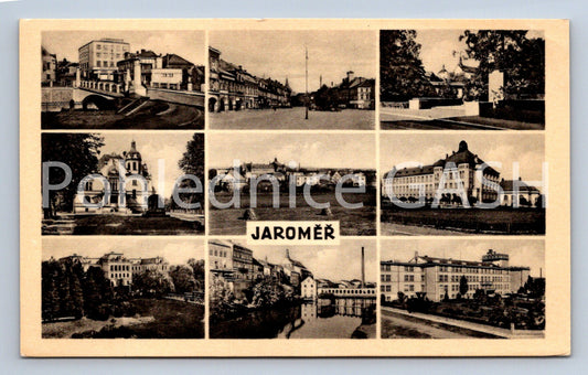 Postcard JAROMĚŘ - COLLAGE (ST6527)
