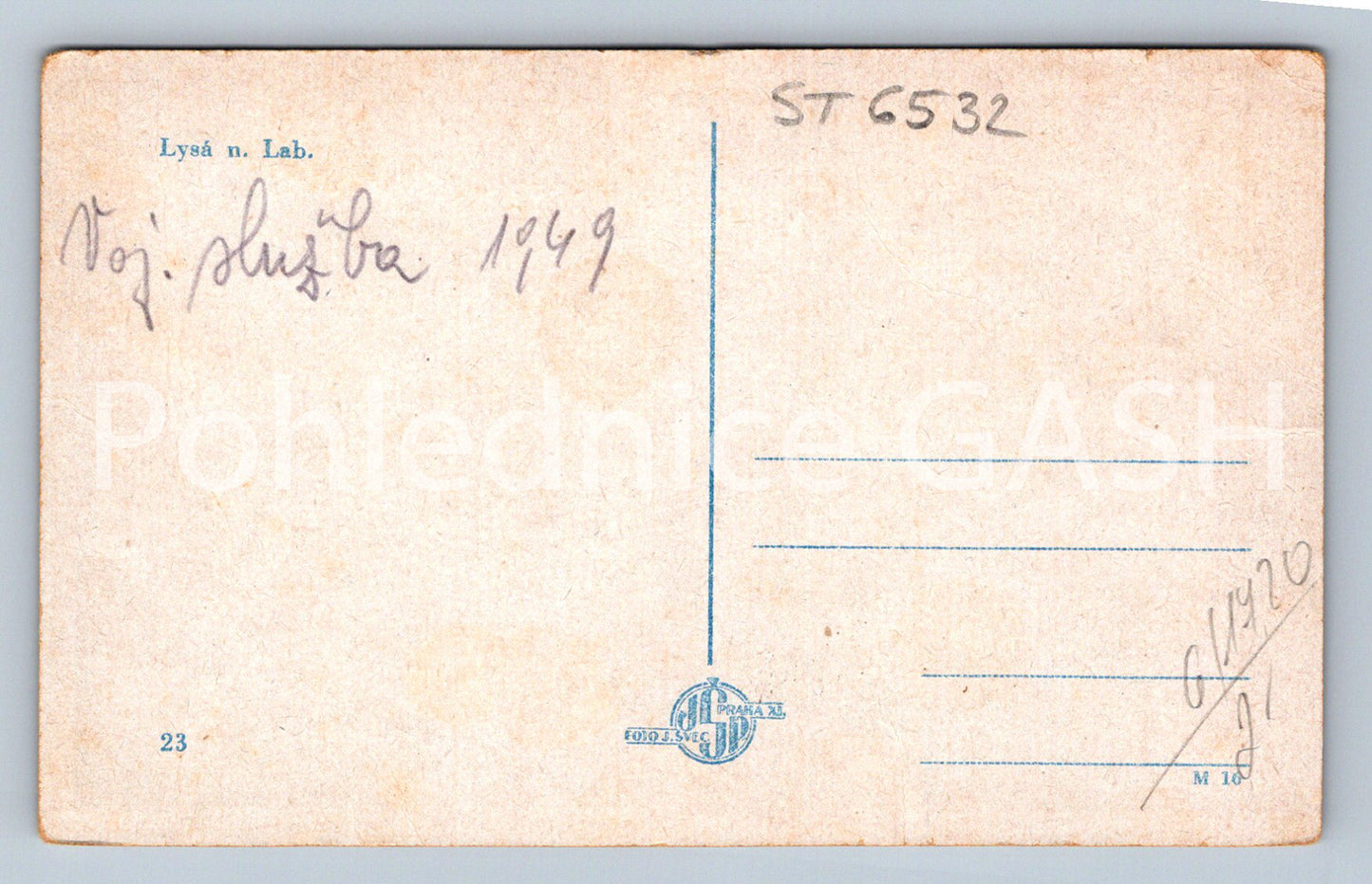 Postcard LYSÁ NAD LABEM - COLLAGE (ST6532)