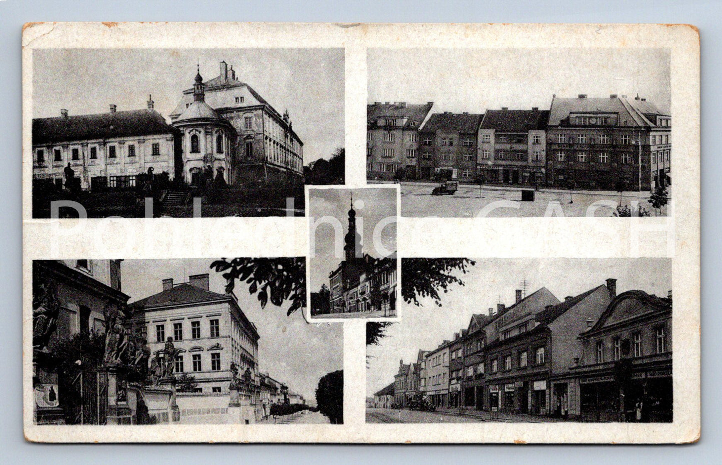 Postcard LYSÁ NAD LABEM - COLLAGE (ST6532)