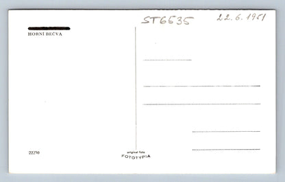 Postcard HORNÍ BEČVA (ST6535)