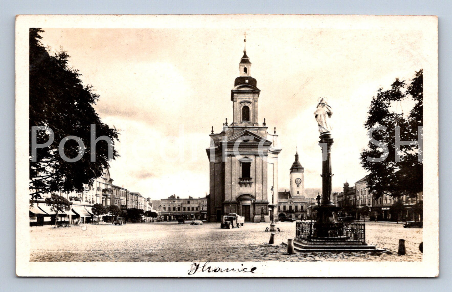 Postcard BORDER IN MORAVIA (ST6548)