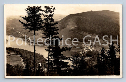 Postcard VALLEY DAM IN BYSTŘIČKA P. RŮŽĎKA (ST6553)