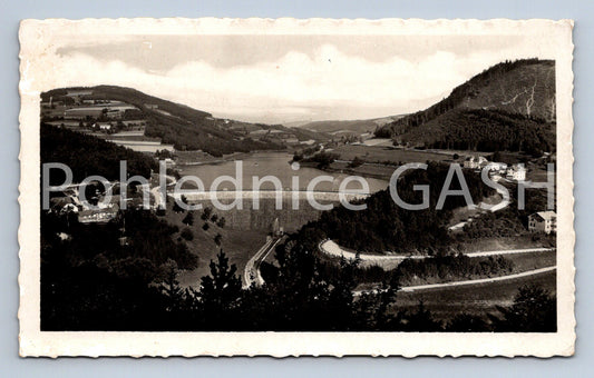 Postcard DAM ON THE BYSTŘIČCE P. RŮŽĎKA (ST6554)