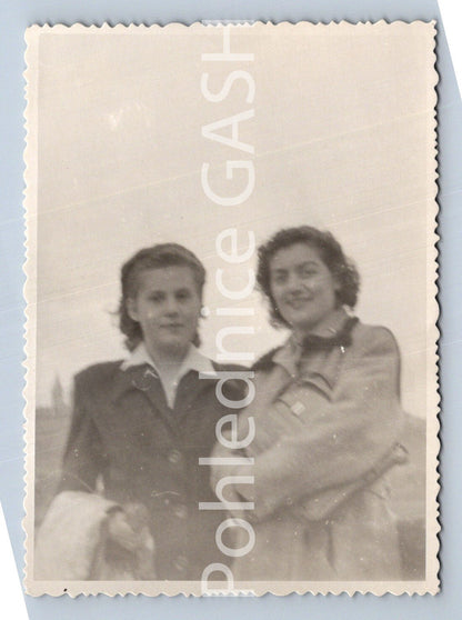 Pohlednice FOTO DVĚ ŽENY (ST4317)