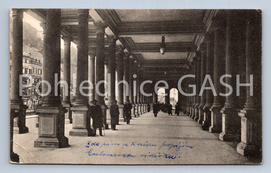 Pohlednice KARLOVY VARY (ST4338)