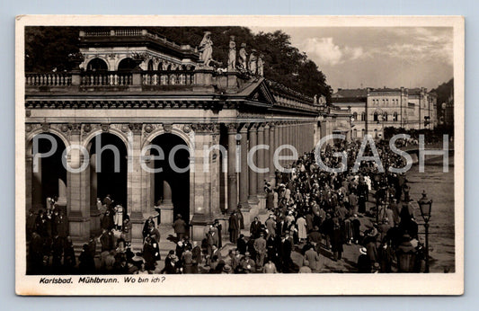 Pohlednice KARLOVY VARY (ST4358)