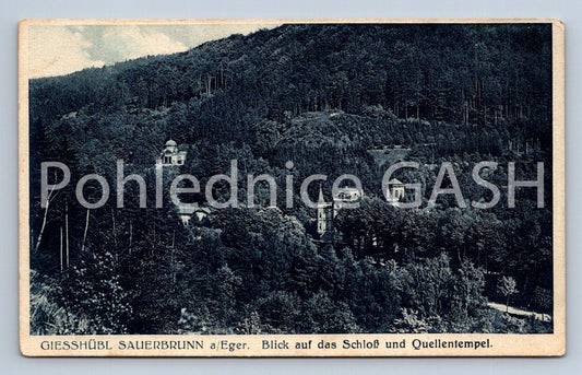 Pohlednice GIESSHÜBL SAUERBRUNN EGER (ST4362)