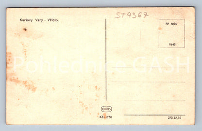 Postcard KARLOVY VARY (ST4367)