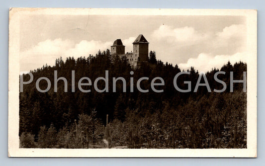 Pohlednice ŠUMAVA - SUŠICKO ZŘÍCENINY HRADU KAŠPERK (ST4380)