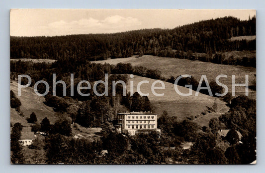 Pohlednice HOLČOVICE VE SLEZSKU - ZOTAVOVNA ROH ZLATÁ OPAVICE (ST4402)