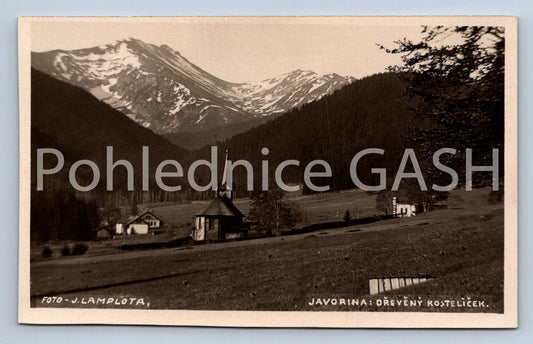Pohlednice JAVORINA (ST4406)