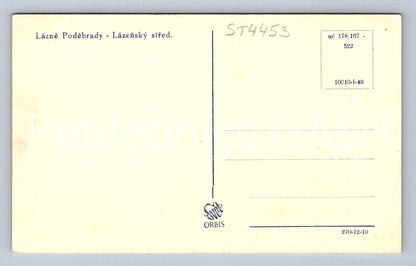 Pohlednice LÁZNĚ PODĚBRADY (ST4453)