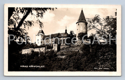 Pohlednice HRAD KŘIVOKLÁT (ST4455)