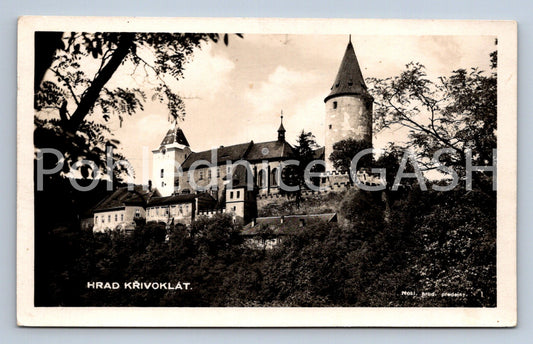 Pohlednice HRAD KŘIVOKLÁT (ST4455)