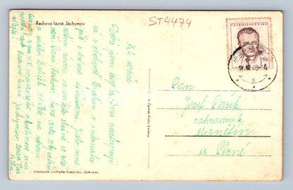 Pohlednice RADIOVÉ LÁZNĚ JÁCHYMOV (ST4474)