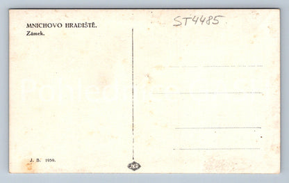 Pohlednice MNICHOVO HRADIŠTĚ - ZÁMEK (ST4485)