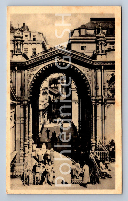 Pohlednice KARLOVY VARY (ST4509)