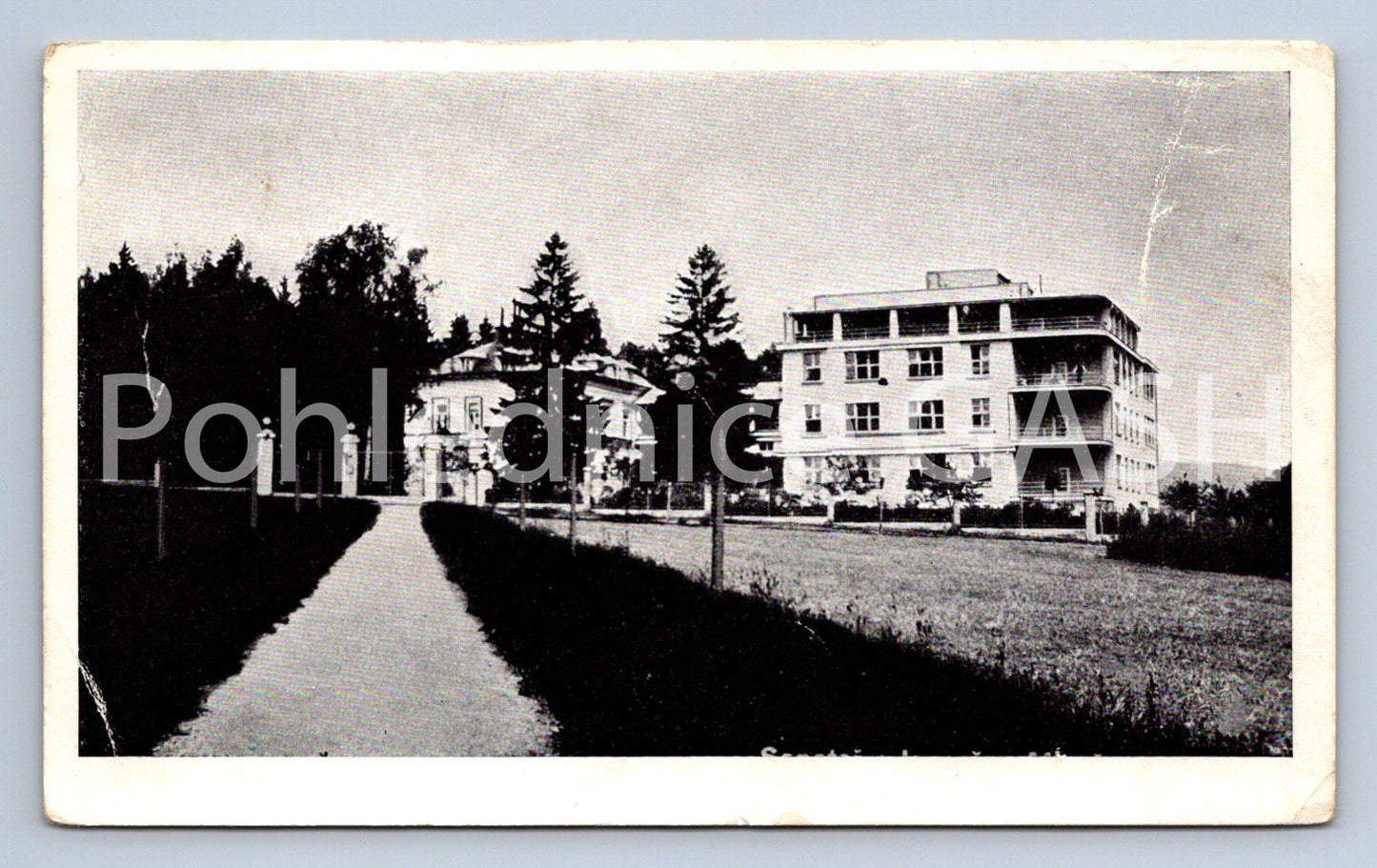 Pohlednice SANATORIUM JANOV U MIROŠOVA (ST4612)