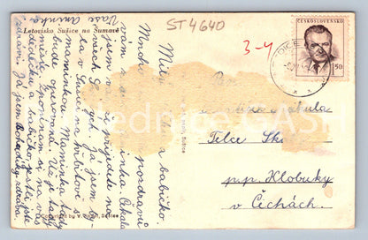 Postcard SUŠICE RESORT IN ŠUMAVĚ (ST4640)