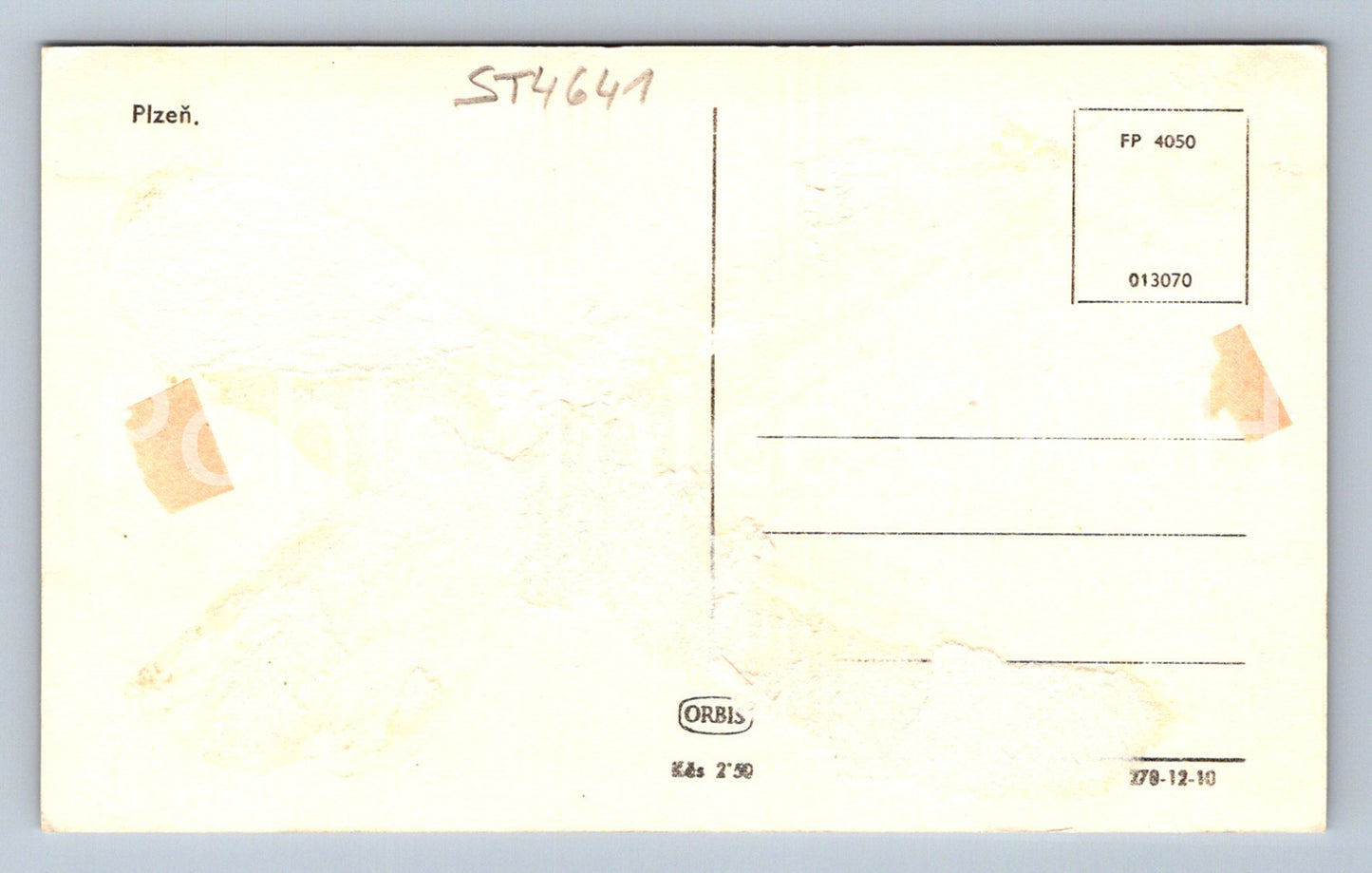 Postcard PILSEN (ST4641)