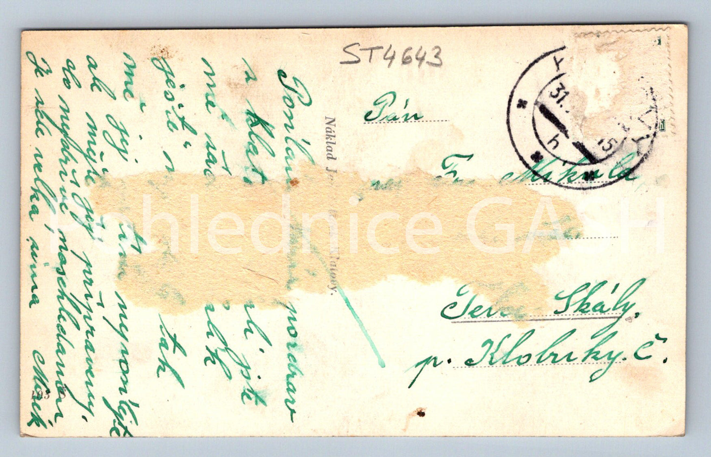 Pohlednice KLATOVY (ST4643)