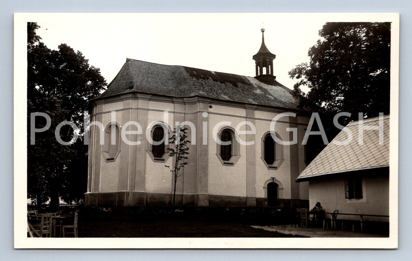 Postcard CHURCH OF ST. LAWRENCE NEAR DOMAŽLIC (ST4648)