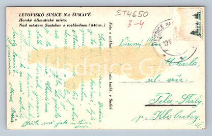 Postcard SUŠICE RESORT IN ŠUMAVĚ (ST4650)