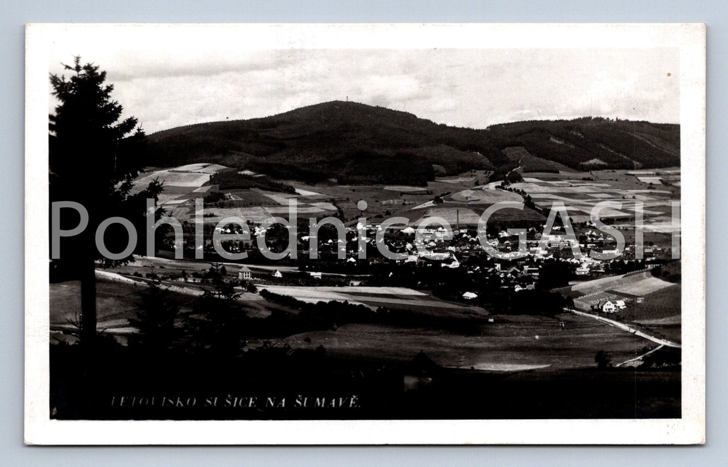 Postcard SUŠICE RESORT IN ŠUMAVĚ (ST4650)