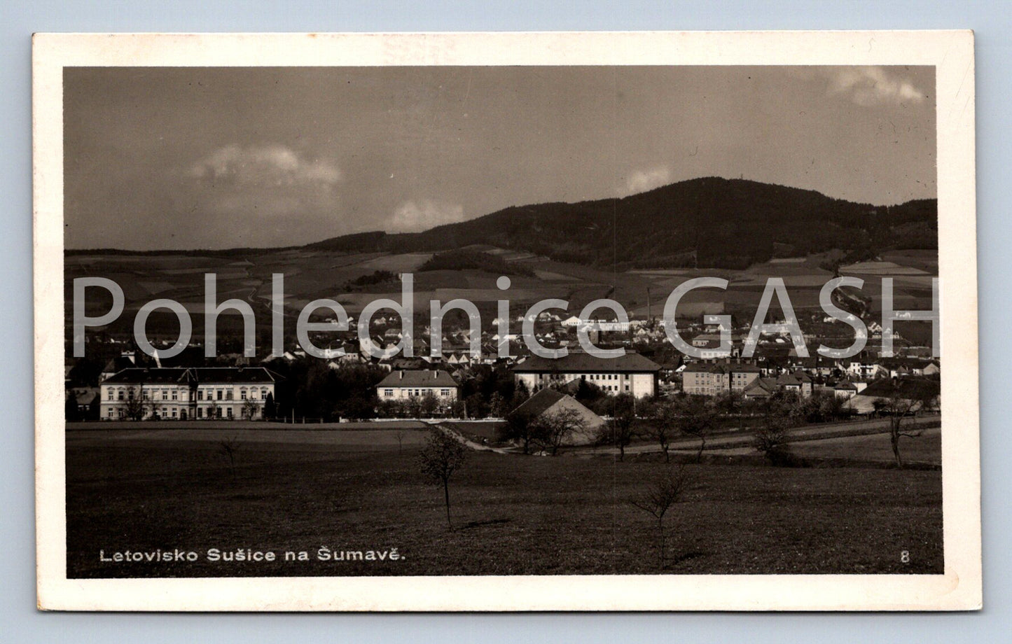 Postcard SUŠICE RESORT IN ŠUMAVĚ (ST4651)