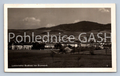 Postcard SUŠICE RESORT IN ŠUMAVĚ (ST4651)