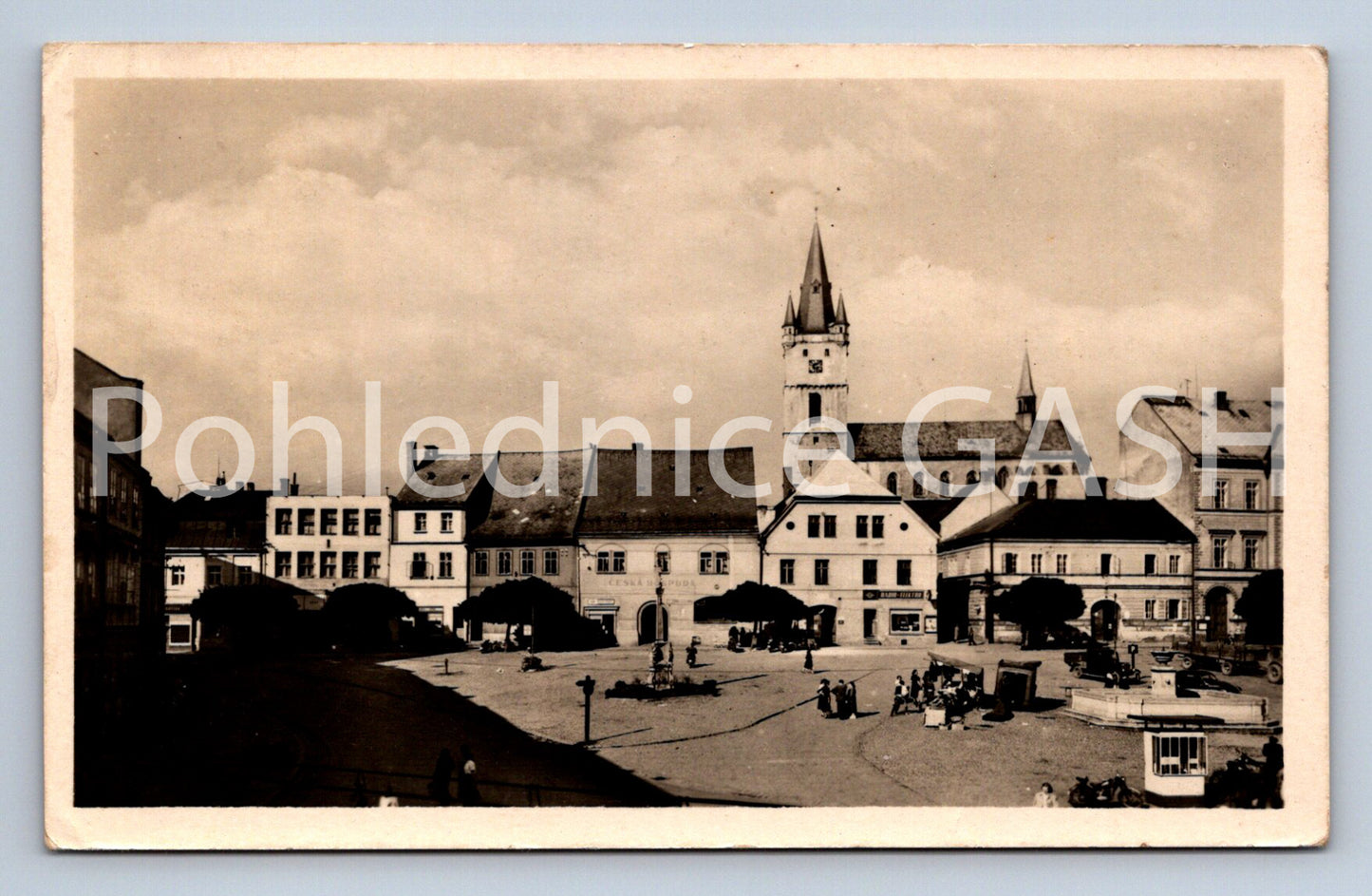 Postcard TACHOV (ST4656)