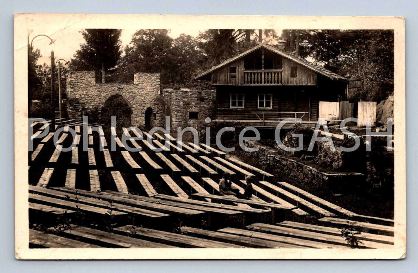 Postcard NÝRSKO - NATURAL THEATRE (ST4664)