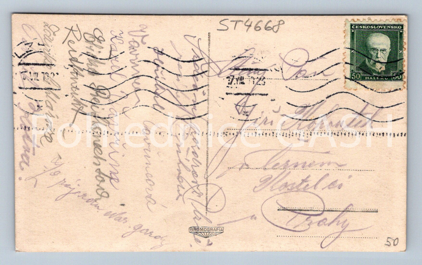 Postcard PILSEN (ST4668)