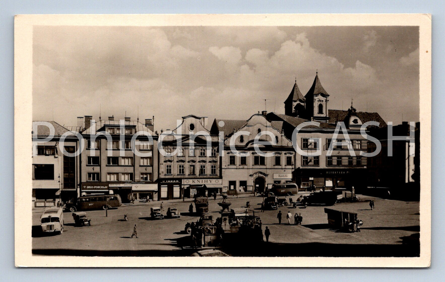 Pohlednice KLATOVY - MÍROVÉ NÁMĚSTÍ (ST4673)