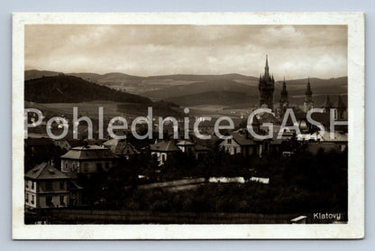 Postcard KLATOVY (ST4674)