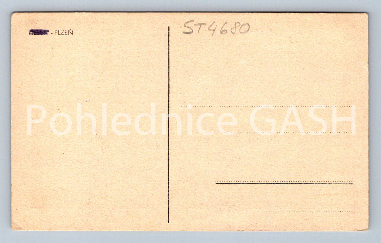 Postcard PILSEN (ST4680)