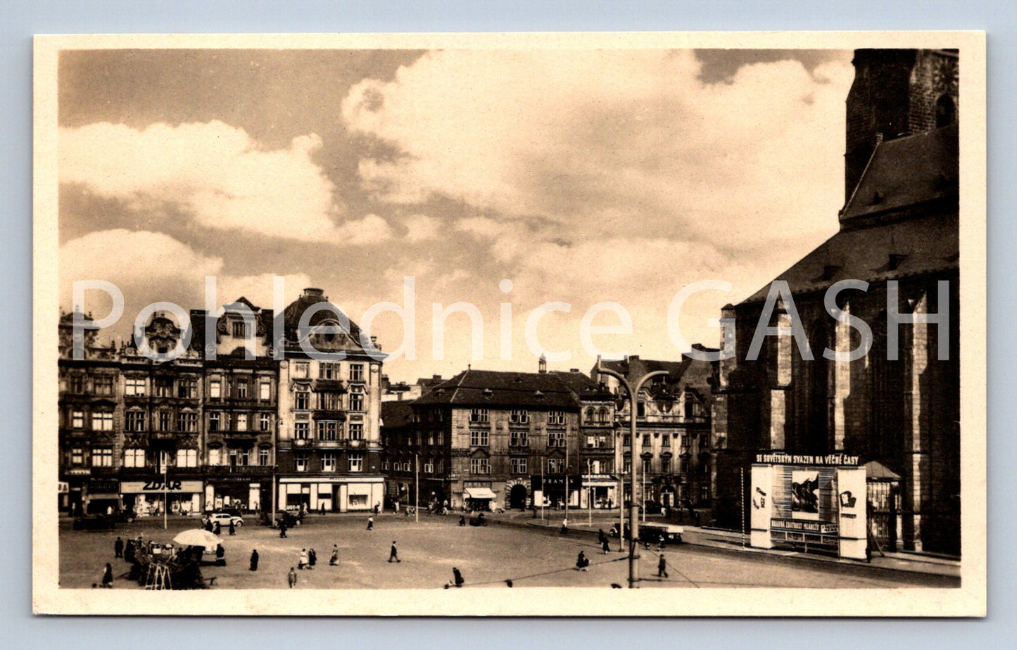 Postcard PILSEN (ST4687)