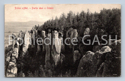 Postcard POLICE ABOVE METUJÍ (ST4694)