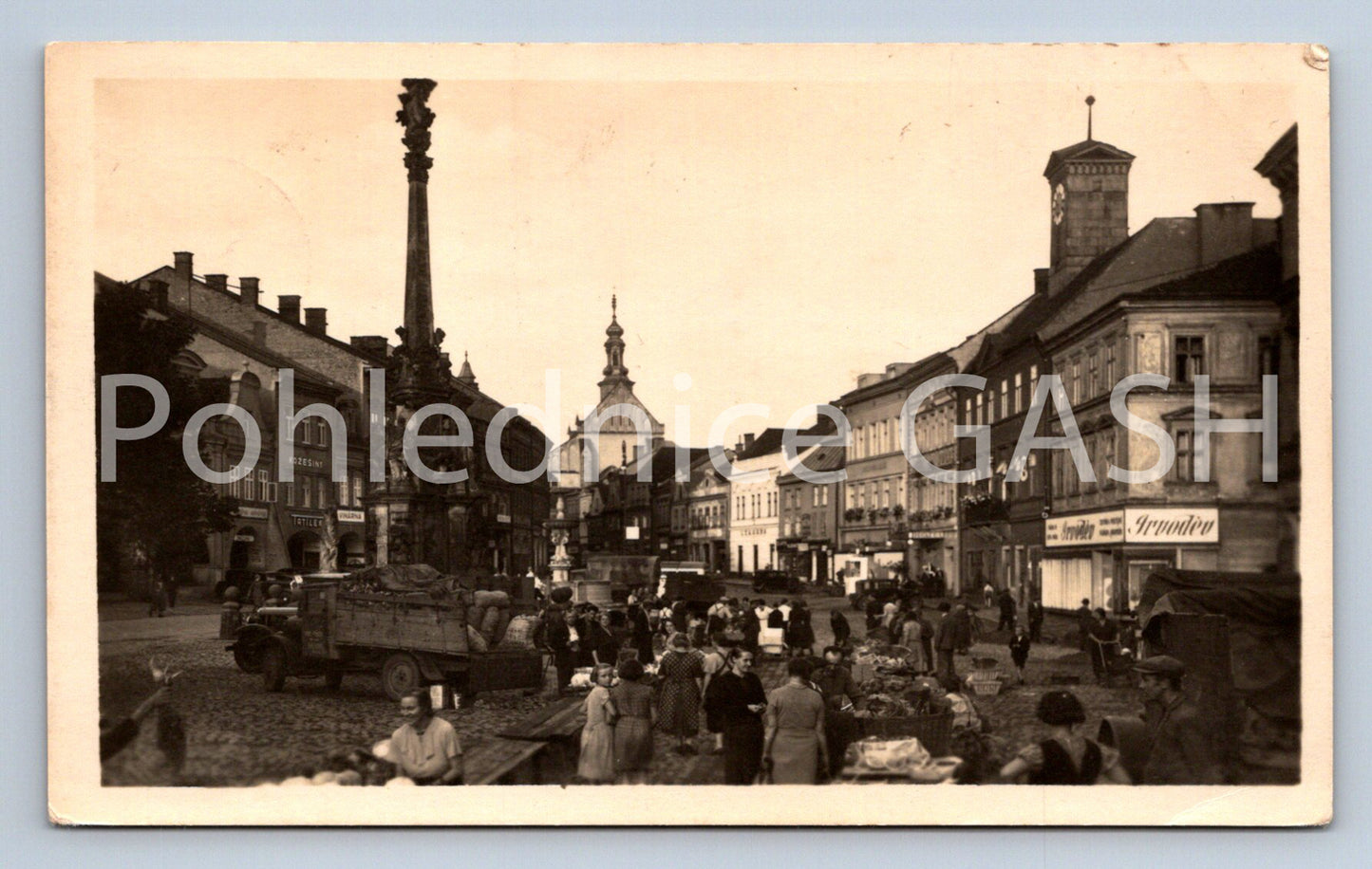 Postcard JAROMĚŘ (ST4701)