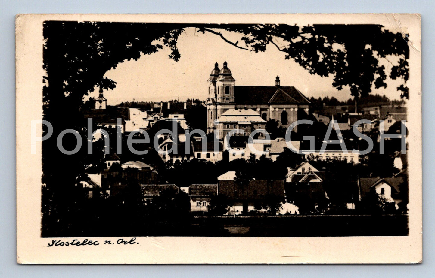 Postcard KOSTELEC NAD ORLICÍ (ST4719)