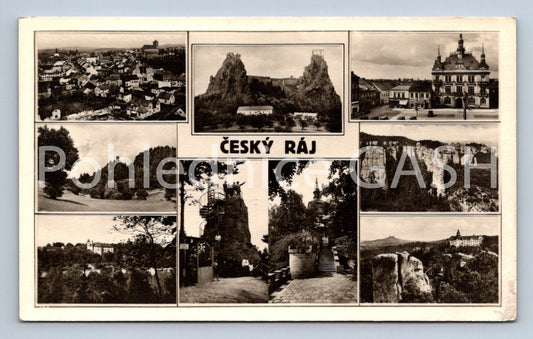 Postcard BOHEMIAN PARADISE - COLLAGE (ST4733)