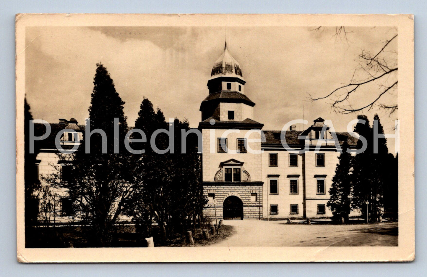 Postcard ČASTOLOVICE NAD ORLICÍ (ST4740)