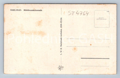 Postcard KARLOVY LÁZNĚ (ST4764)