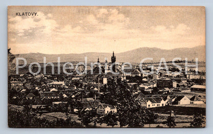 Postcard KLATOVY (ST4781)