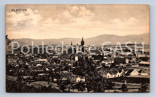 Postcard KLATOVY (ST4781)